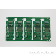 Double layer circuit board processing